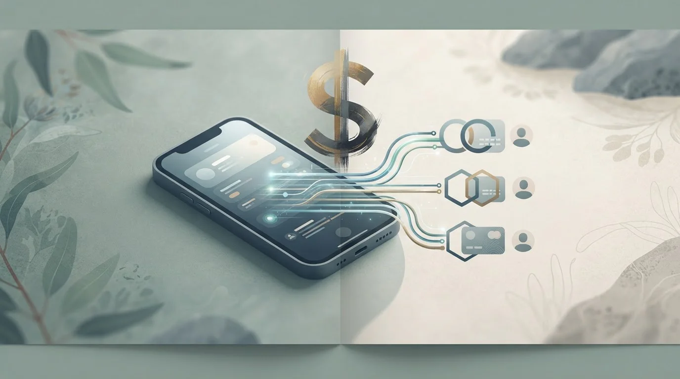 Generic Australian dollar bank transfer concept inspired by PayID and Osko payment flows